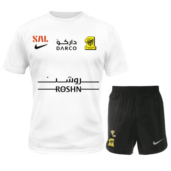 Maillot Kit Enfant Al Ittihad 2022 2023 Extérieur Foot Soccer Pro