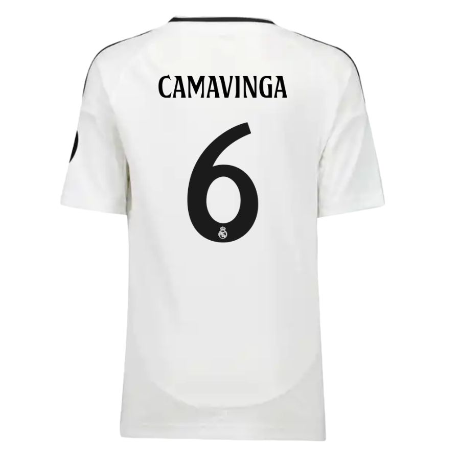 Maillot Kit Enfant Real Madrid Domicile Camavinga Fspro