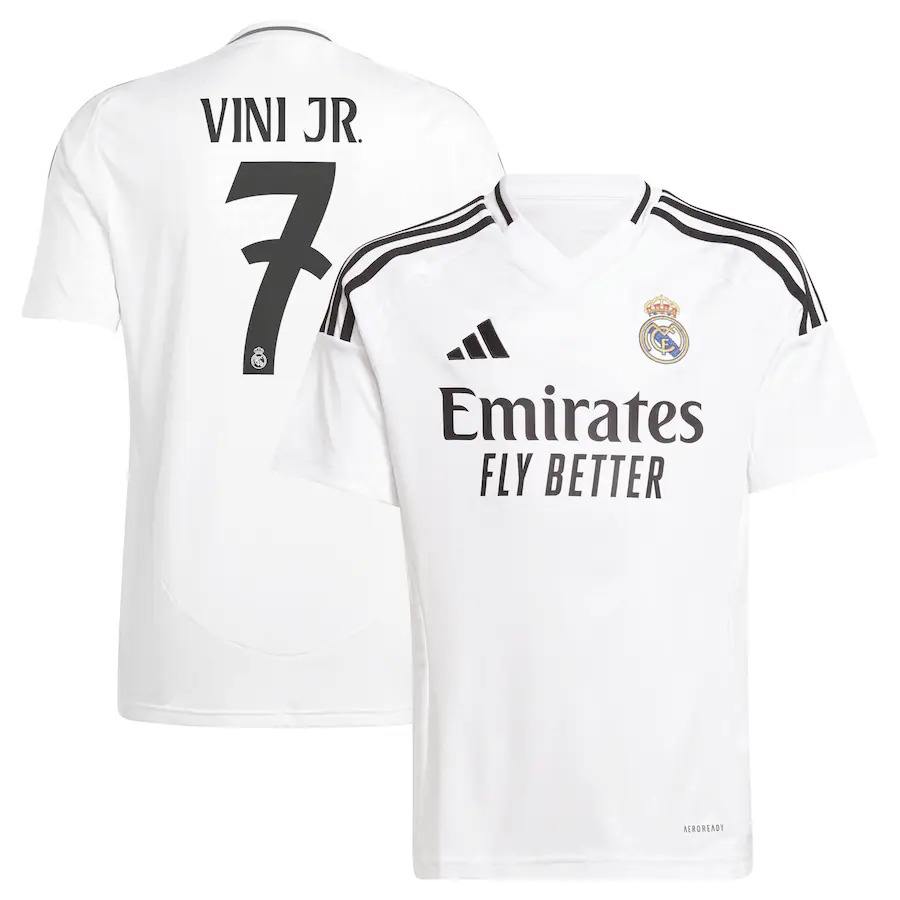 Maillot Enfant Real Madrid Domicile Vini Jr Foot Soccer Pro