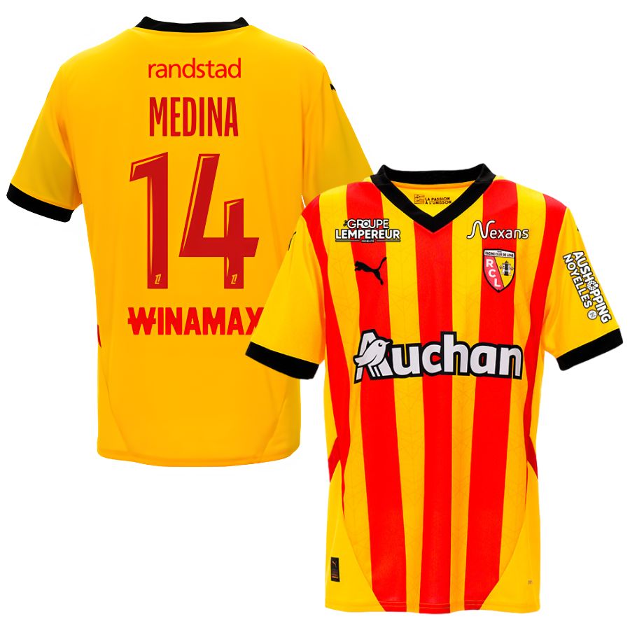 Rc Lens Home Shirt Medina Foot Soccer Pro