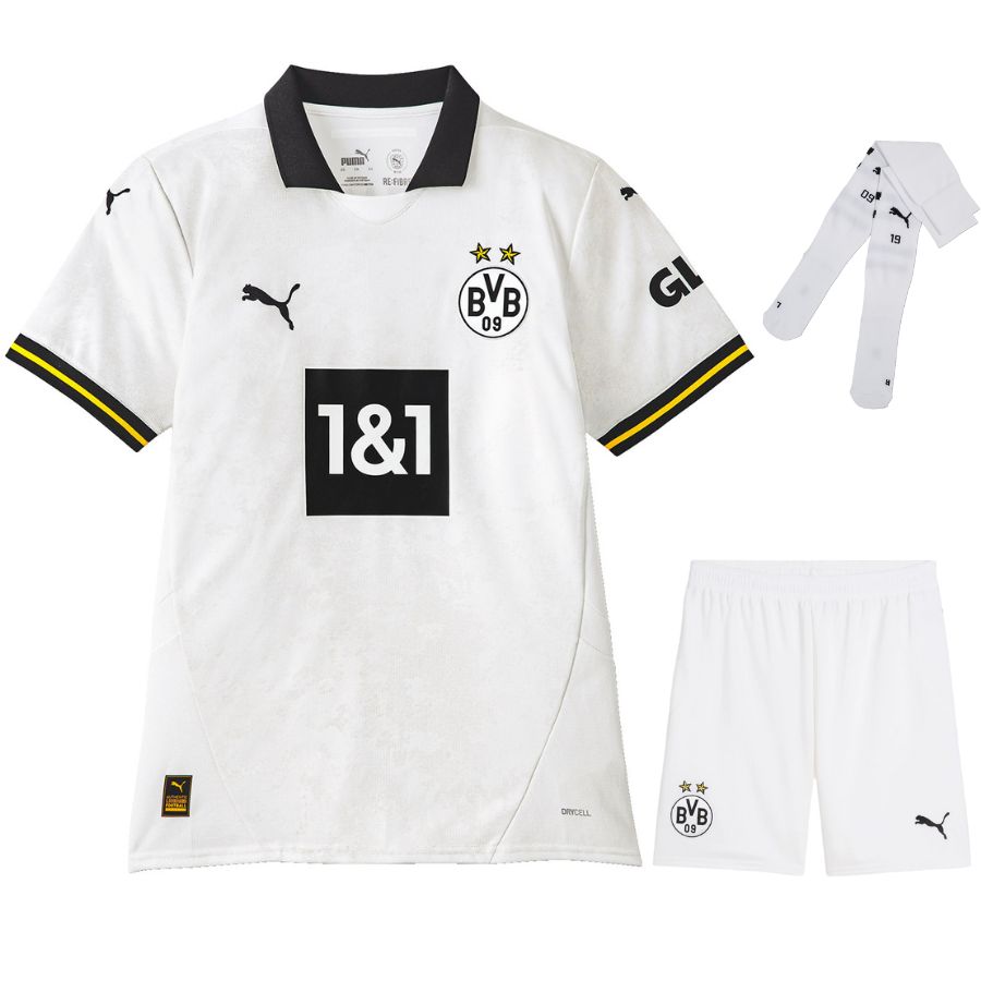 Maillot Kit Enfant Bvb Dortmund Third Foot Soccer Pro