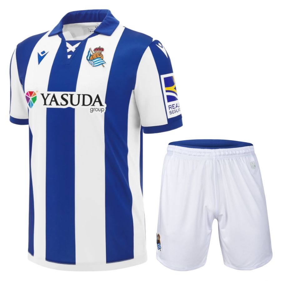 Maillot Kit Enfant Real Sociedad Domicile