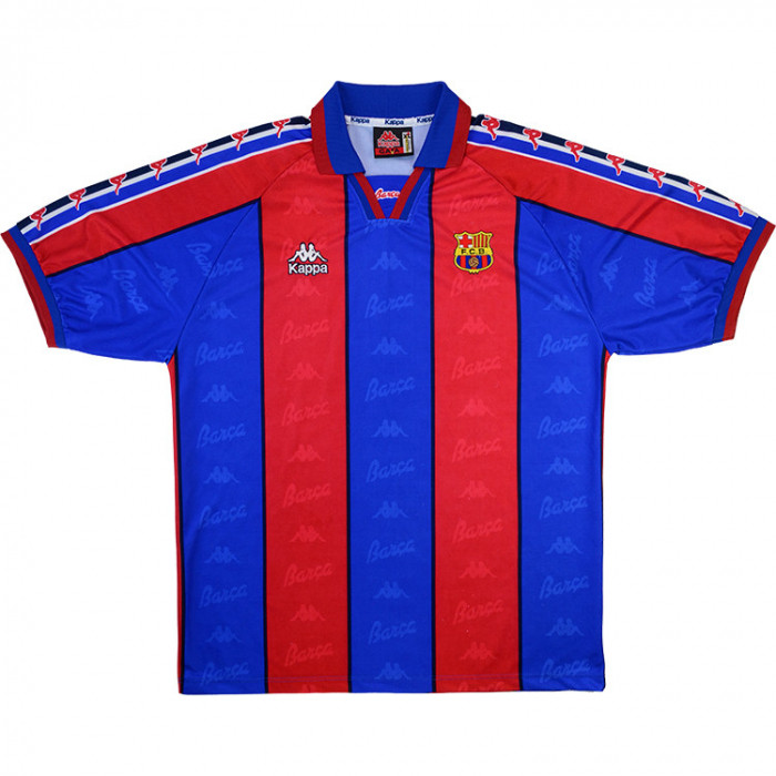 Maillot Retro Vintage FC Barcelone Domicile 1996 1997 (01)