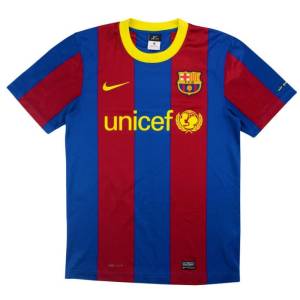 Maillot Retro Vintage FC Barcelone Domicile 2010 2011 (01)