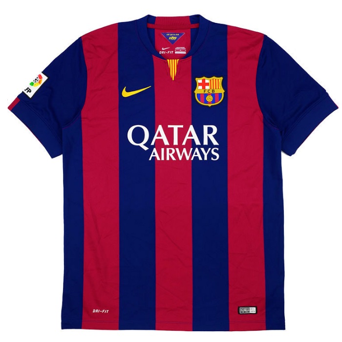 Maillot Retro Vintage FC Barcelone Domicile 2014 2015 (001)