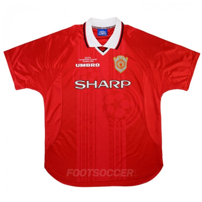 Maillot Retro Vintage Manchester United Winner UCL 1999-00 (01)