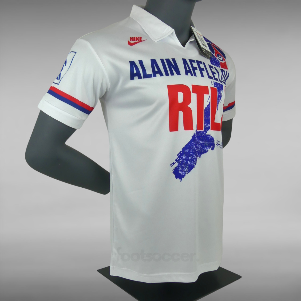 Maillot PSG Retro Vintage 1990 1991 Domicile (3)