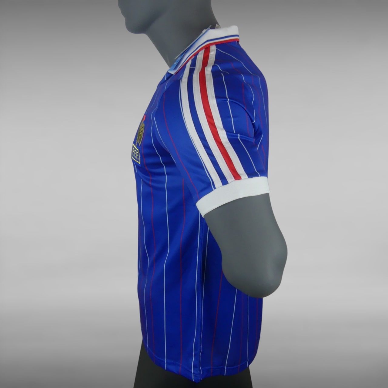 Maillot Retro Vintage Equipe de France 1982 (3)