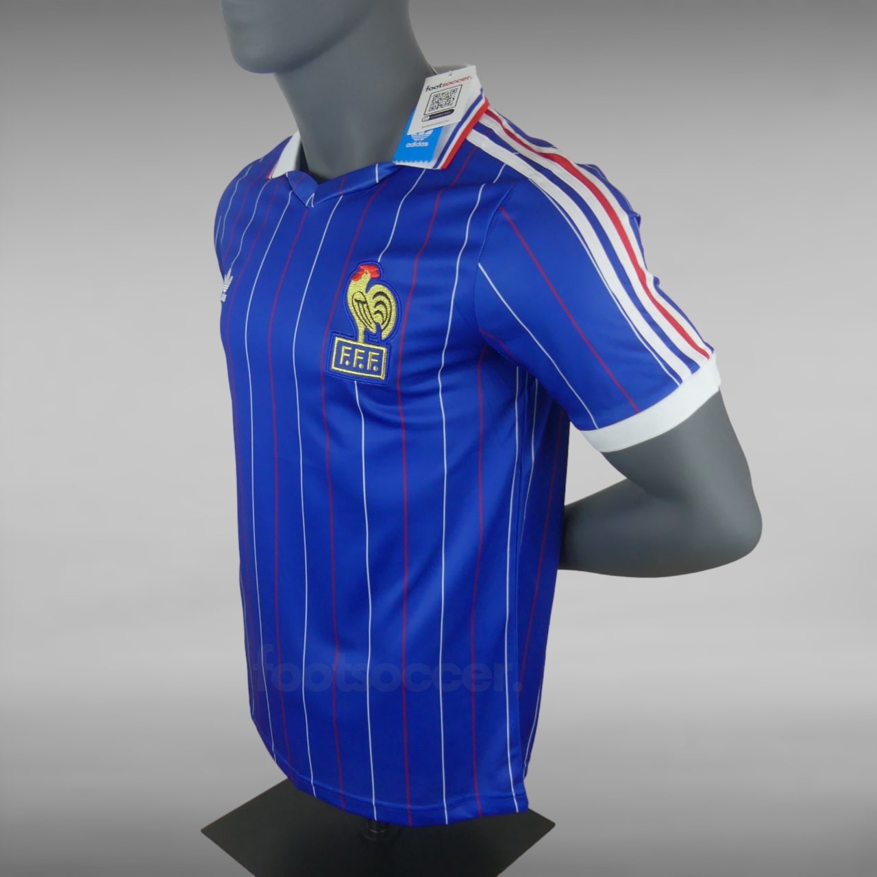 Maillot Retro Vintage Equipe de France 1982 (6)