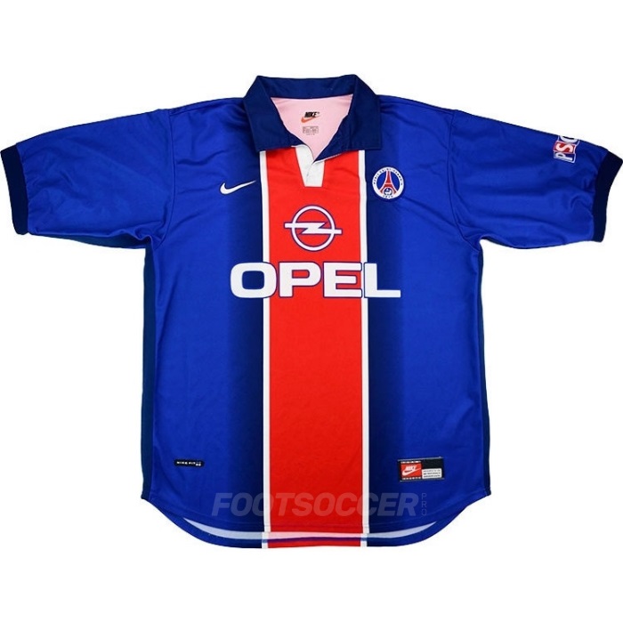 Maillot retro vintage PSG Hechter domicile 1998 1999 (01)