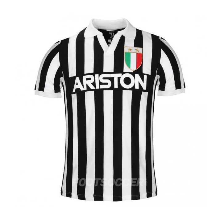 Maillot Retro Vintage Juventus Home 1984-85 (01)