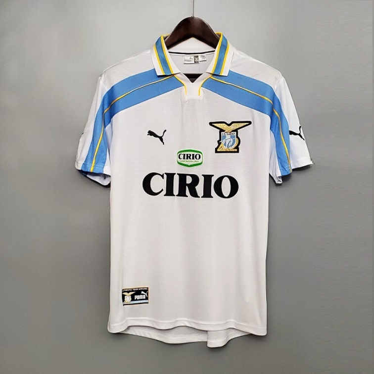 Teaching Genealogy Concentration Lazio retro vintage away jersey 2000 2001 | Football Soccer Pro