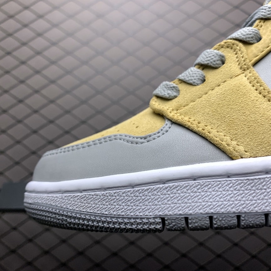 Air Jordan 1 Jaune Gris (2)