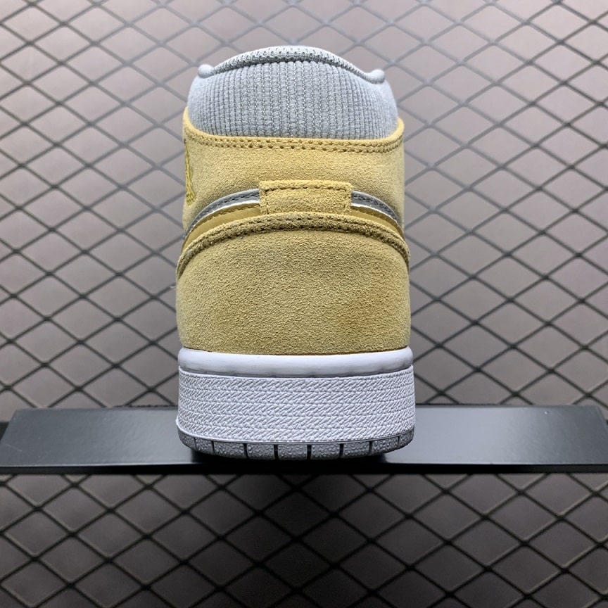 Air Jordan 1 Jaune Gris (5)