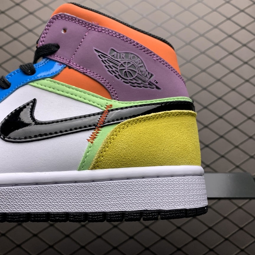 Air Jordan 1 MID Multi-Color (4)