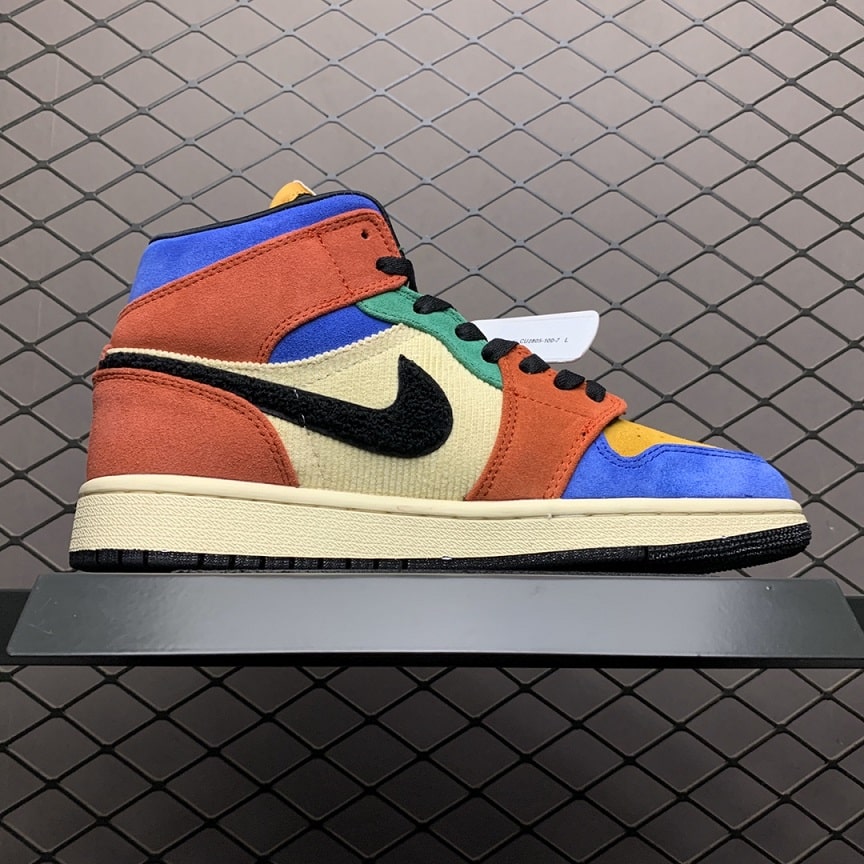 Air Jordan 1 MID SE Fearless Blue the Great (2)