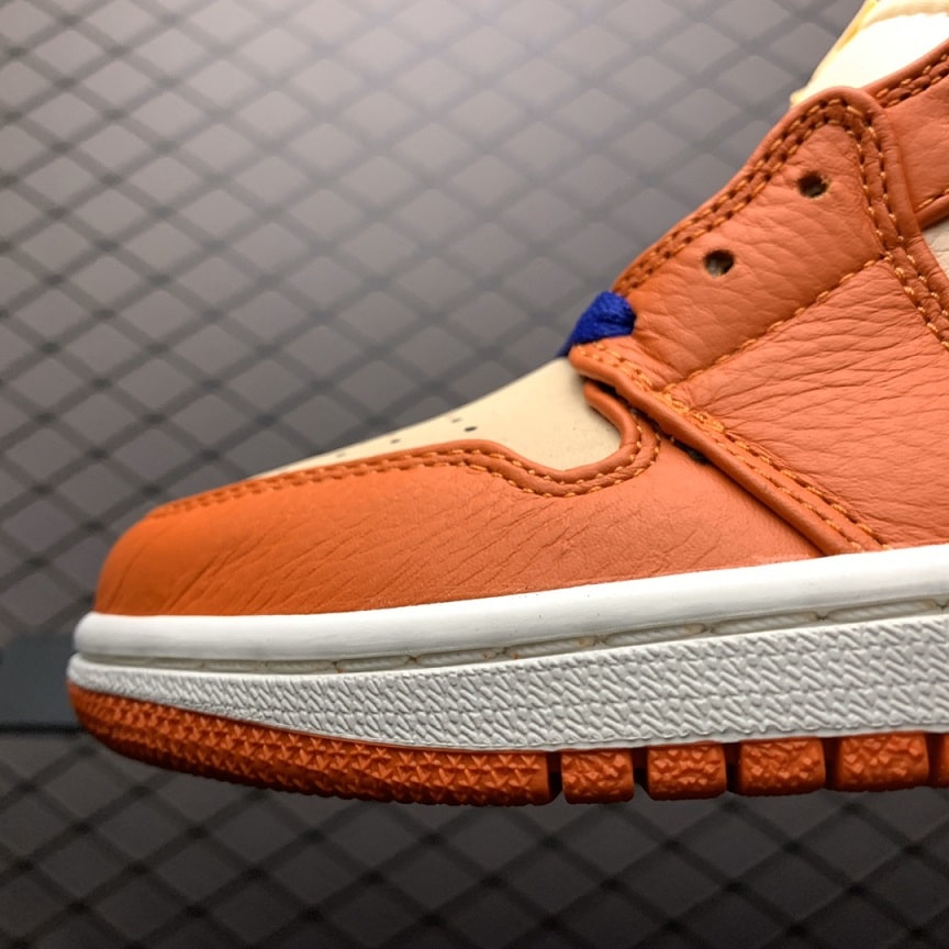 Air Jordan 1 MID Team Orange Black (6)