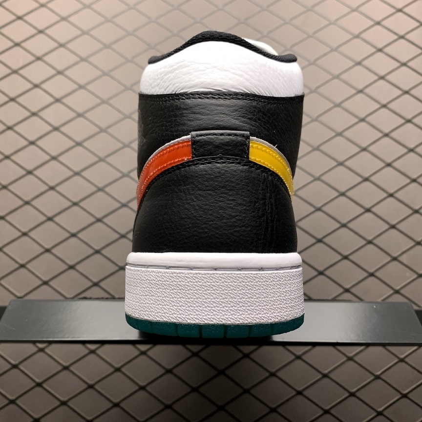 Air Jordan 1 Mid Alternate Swooshes Red (4)