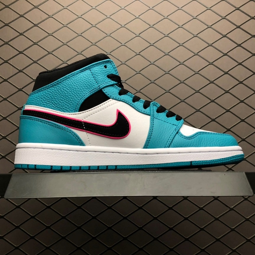 Air Jordan 1 MID SE ”South Beach” Bleu (5)
