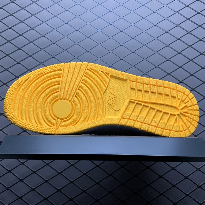 Air Jordan 1 Noir Jaune (2)