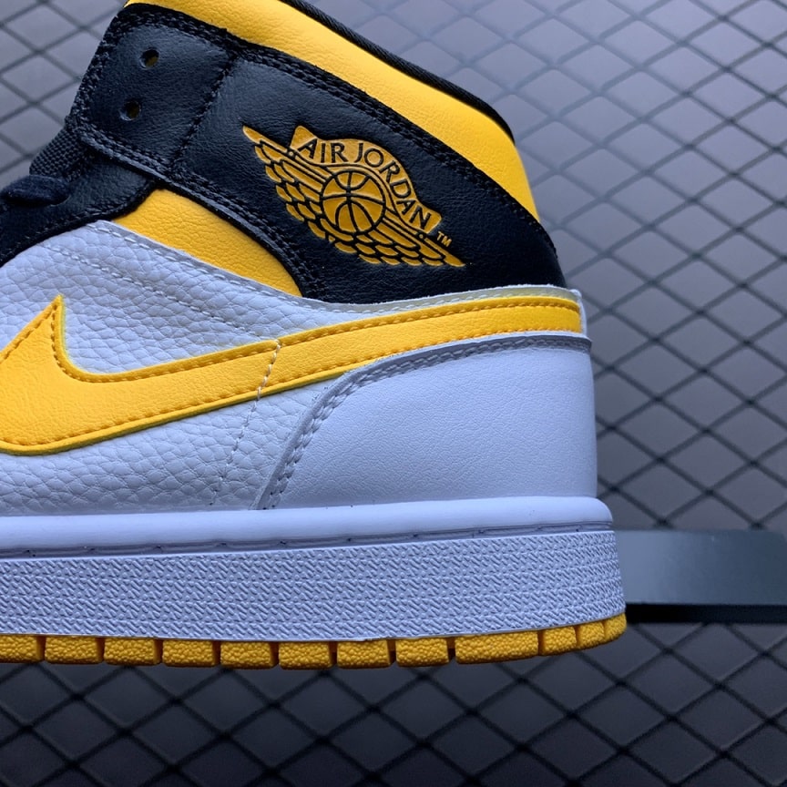 Air Jordan 1 Noir Jaune (3)