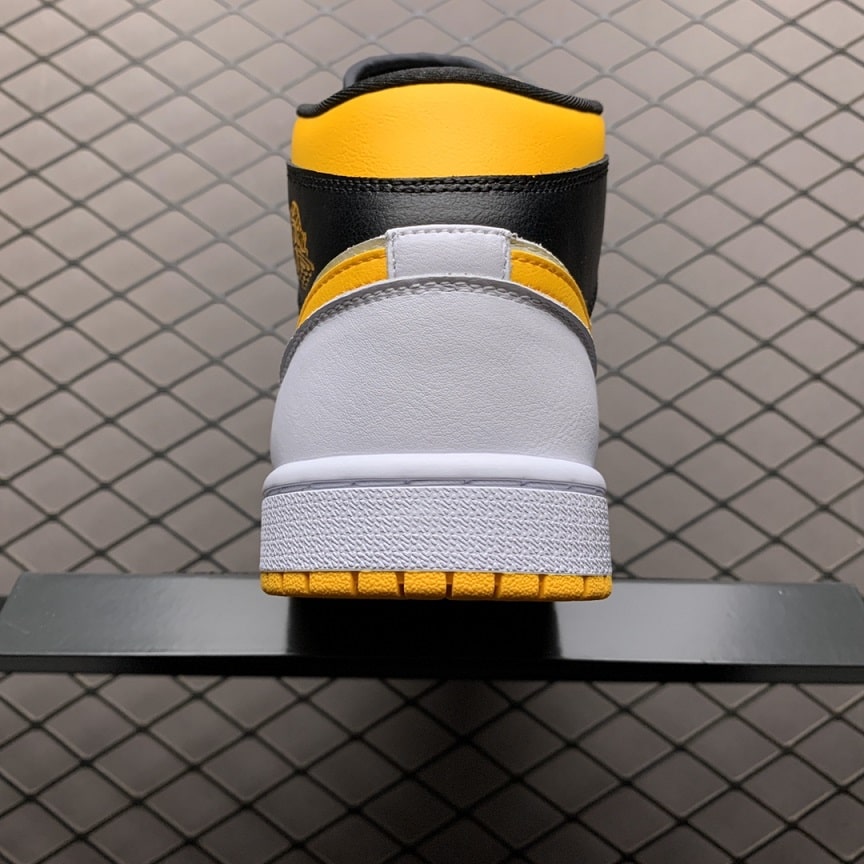 Air Jordan 1 Noir Jaune (4)