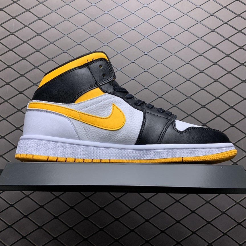 Air Jordan 1 Noir Jaune (6)