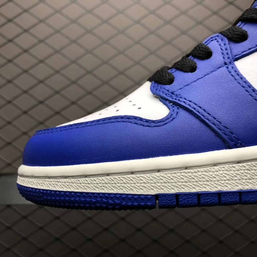 Air Jordan 1 Retro High Bleu Noir (3)