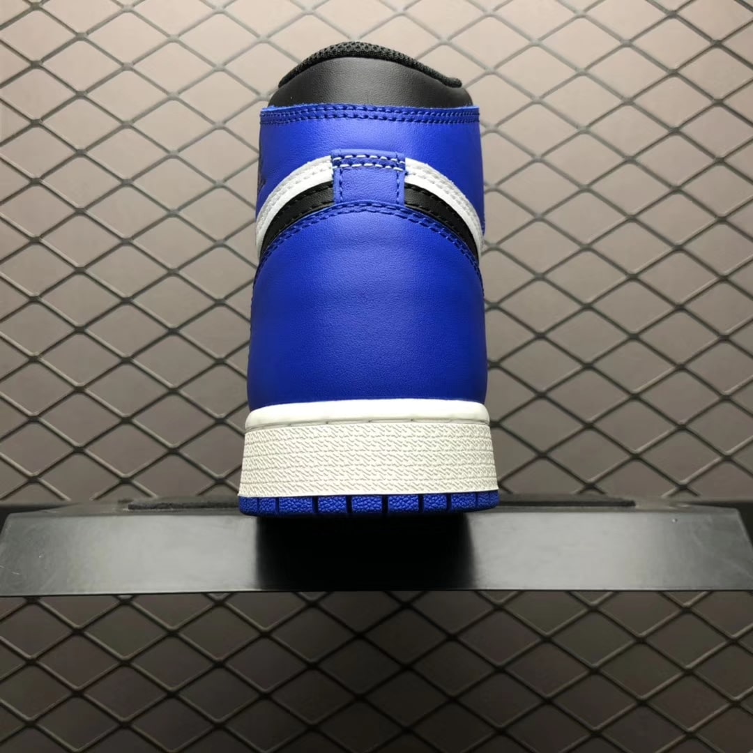 Air Jordan 1 Retro High Bleu Noir (4)