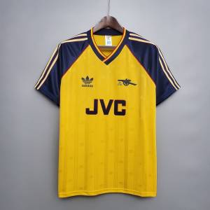 Arsenal retro vintage 1988 1989 away jersey (1)