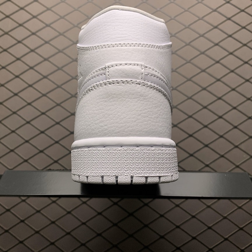 Air Jordan 1 MID Triple White 2.0 (4)