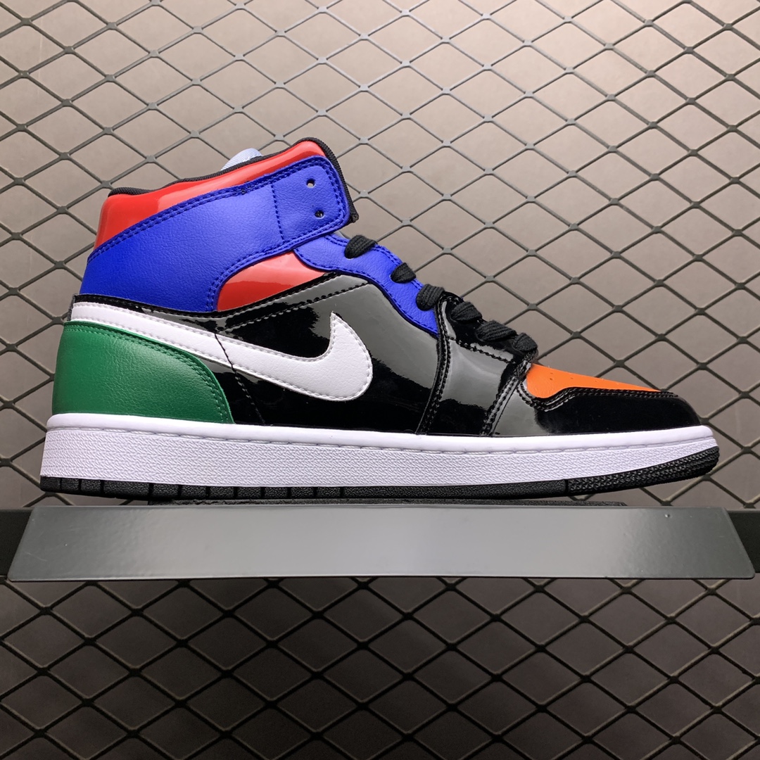 Air Jordan 1 MID Multi Patent (2)