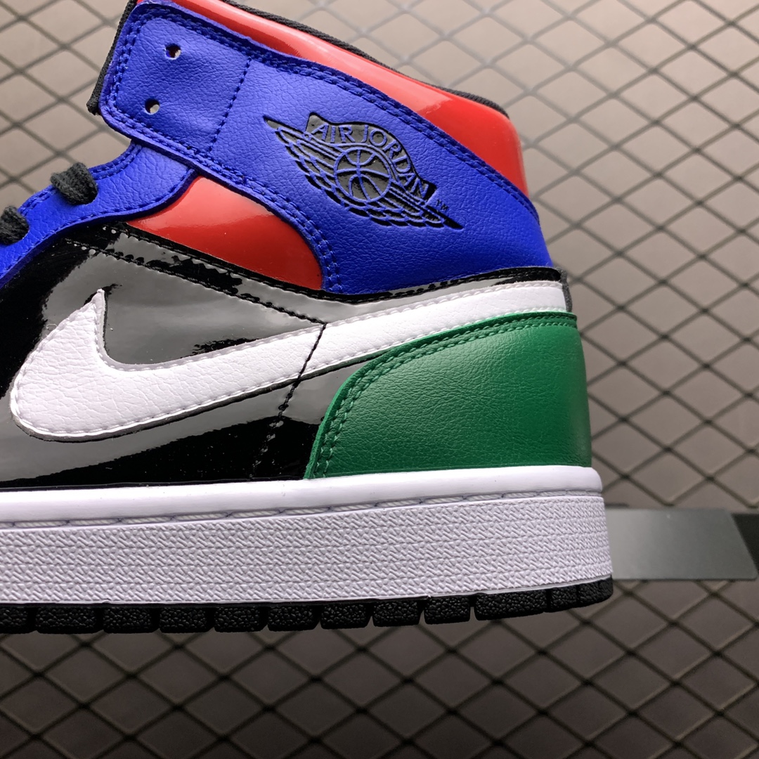 Air Jordan 1 MID Multi Patent (3)