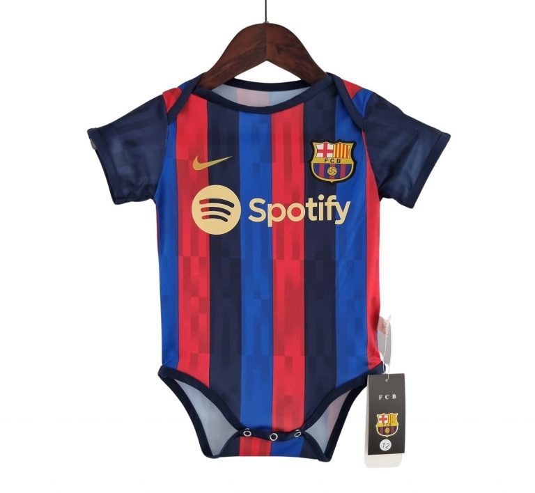 Body bébé FC Barcelone Domicile 2022 2023 (1)