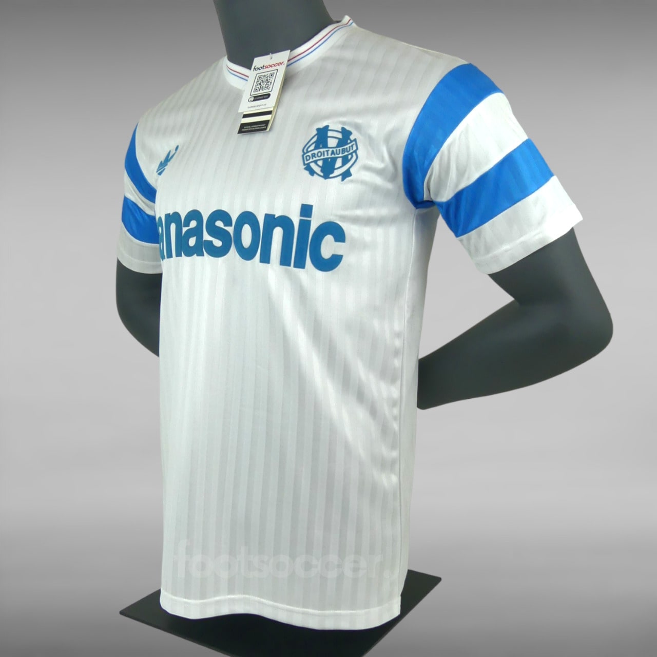 MAILLOT RETRO VINTAGE OM MARSEILLE 1990-91 (2)