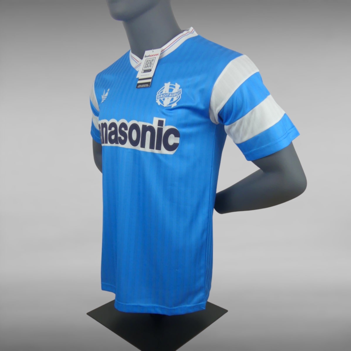 MAILLOT RETRO VINTAGE OM MARSEILLE AWAY 1990-91 (6)