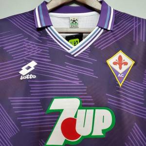 Maillot Fiorentina Domicile Retro Vintage 1992 1993 (2)