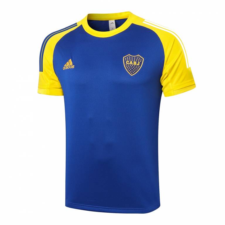 Survetement Training T-shirt Boca Junior 2020 2021 Bleu (2)