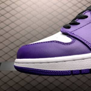 Air Jordan 1 Low Court Purple White (2)