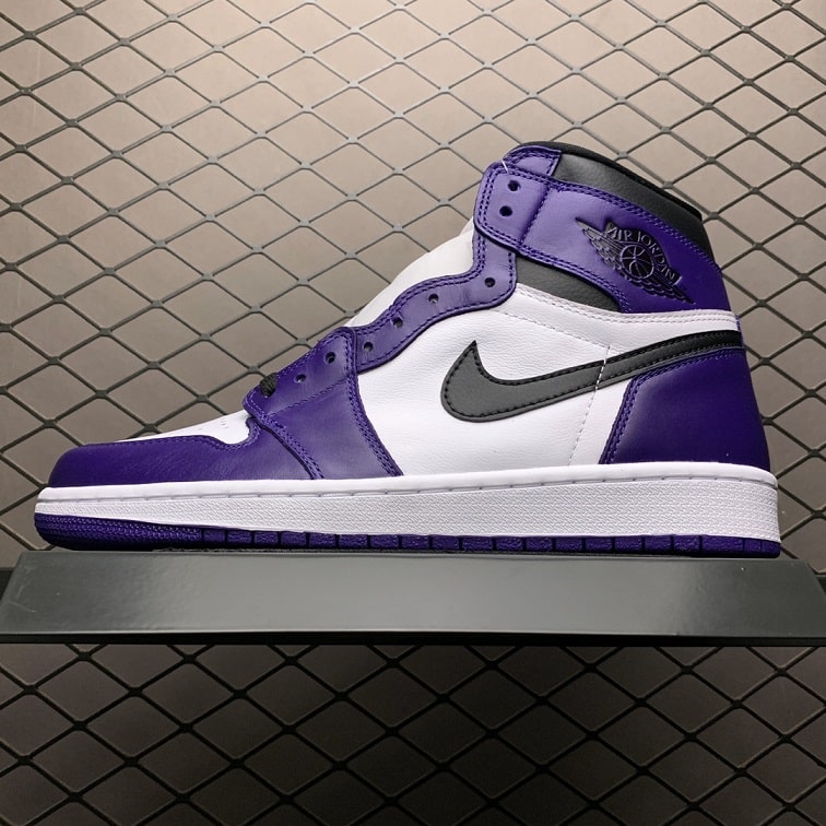 Air Jordan 1 Retro High Court Purple White (1)