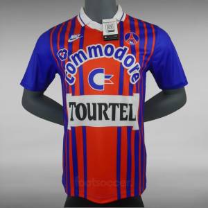 Maillot PSG Retro Vintage 1992 1993 Domicile (1)