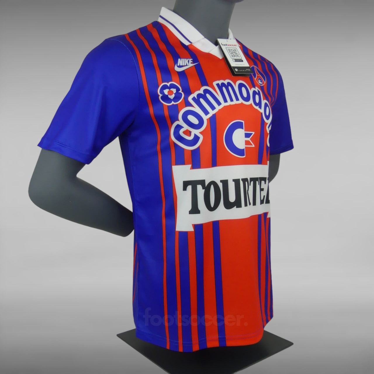 Maillot PSG Retro Vintage 1992 1993 Domicile (6)
