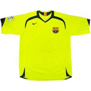 Maillot Retro Vintage FC Barcelone Extérieur 2005 2006 (01)