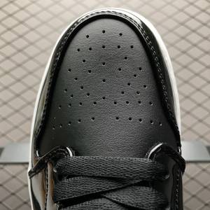 Air Jordan 1 Low SE Patent Leather 'ASW' Black White (5)
