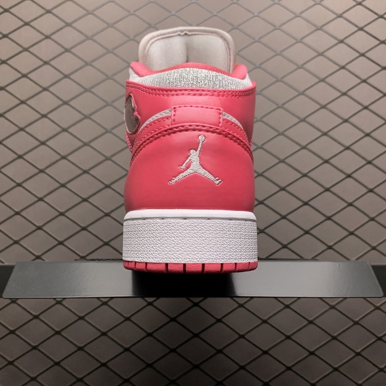 Air Jordan 1 MID GS Platinum Pink (5)