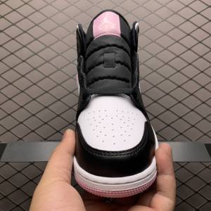 Air Jordan 1 MID White Black Light Arctic Pink (3)