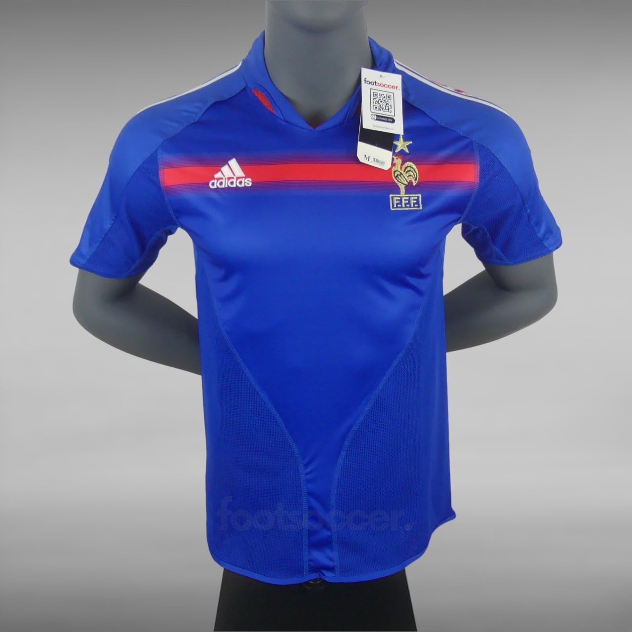 2004 France Home Retro Jersey