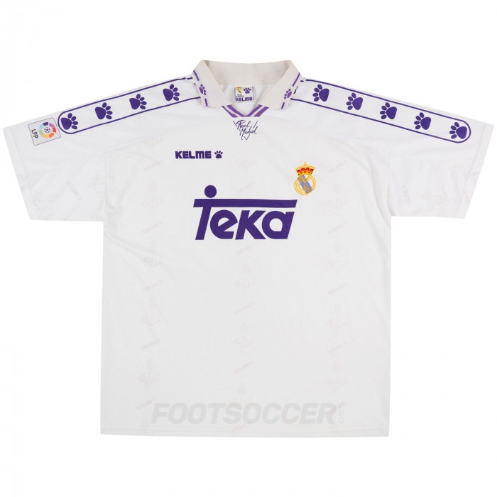 Maillot Real Madrid 1996-1997 Third Shirt Jersey 