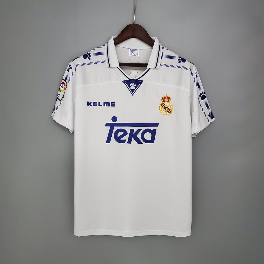 MAILLOT RETRO VINTAGE REAL MADRID 1996 1997 (1)