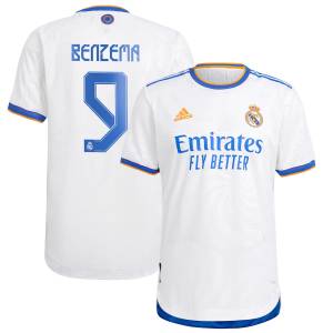 MAILLOT REAL MADRID DOMICILE 2021 2022 BENZEMA (03)